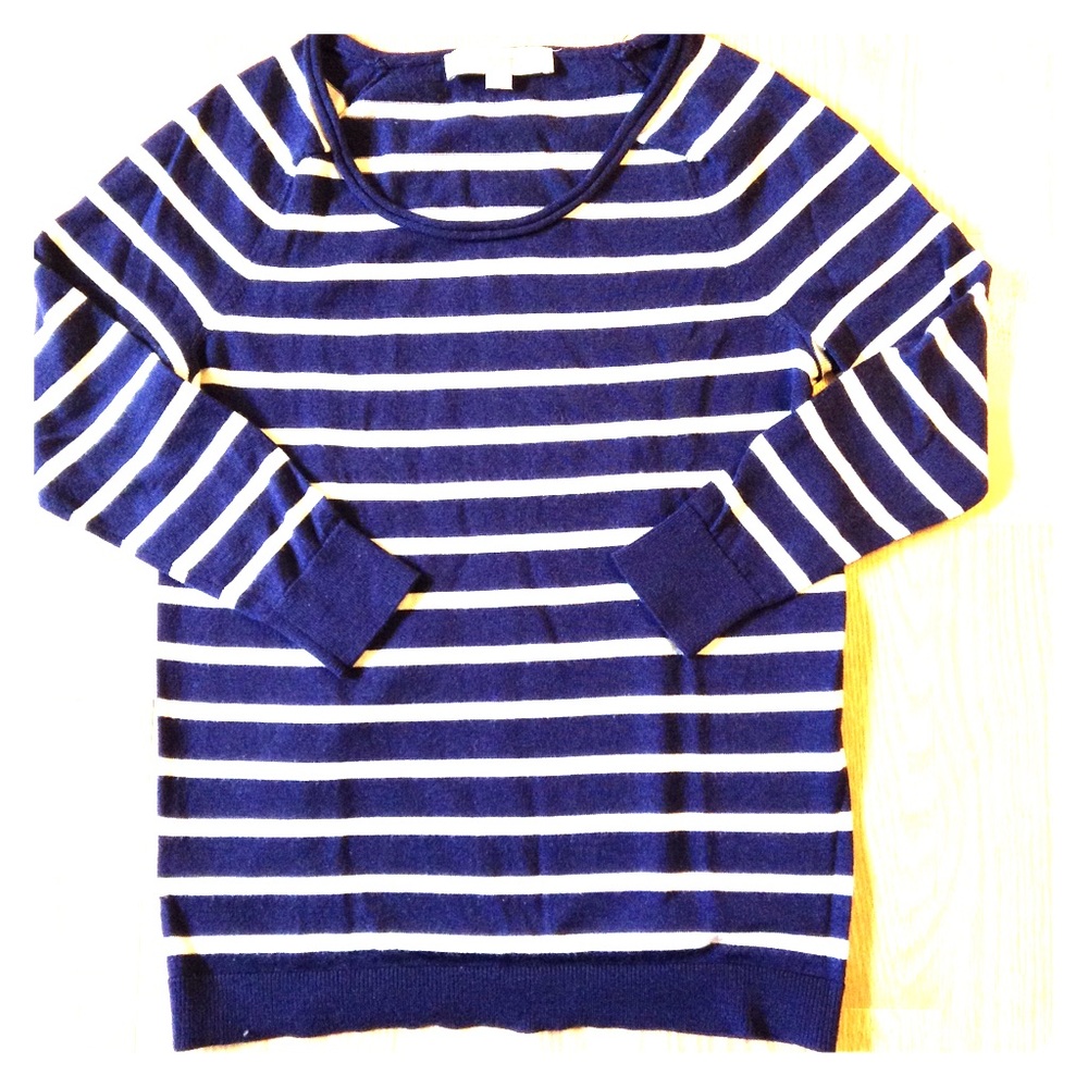 LOFT striped sweater